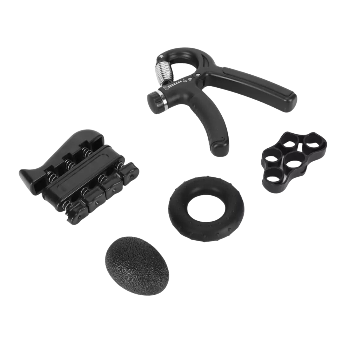 Kit Hand Grip Ejercitadores Mano Muñeca Antebrazo Graduable