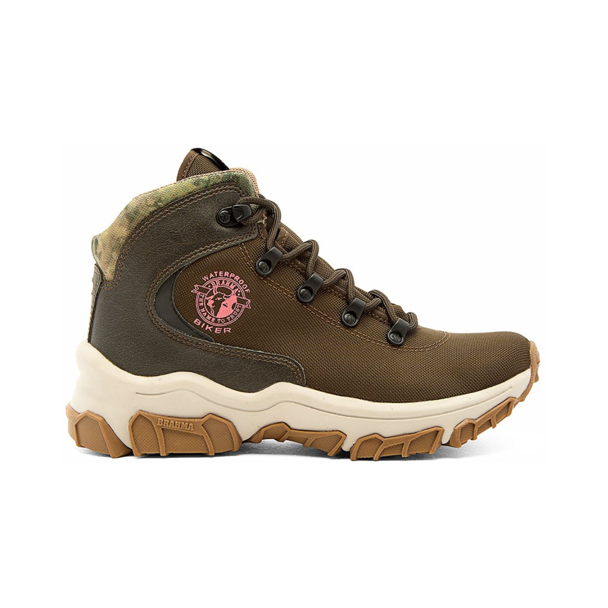 Botas Brahma Biker Waterproof Ibex Para Mujer - Main Image