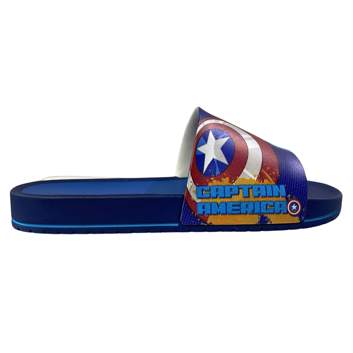 Sandalias Grendene Kids Slide Marvel Hero Squad Para Niños