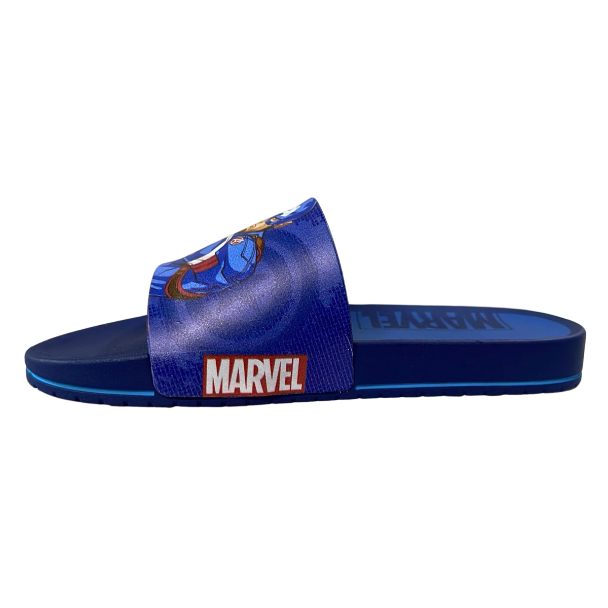 Sandalias Grendene Kids Slide Marvel Hero Squad Para Niños