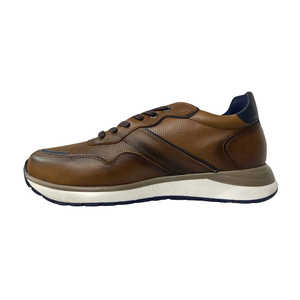 Tenis Mr Chaplin Lucido Miel Para Hombre