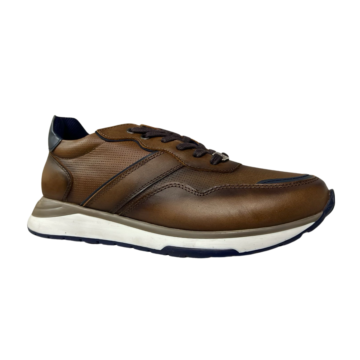 Tenis Mr Chaplin Lucido Miel Para Hombre