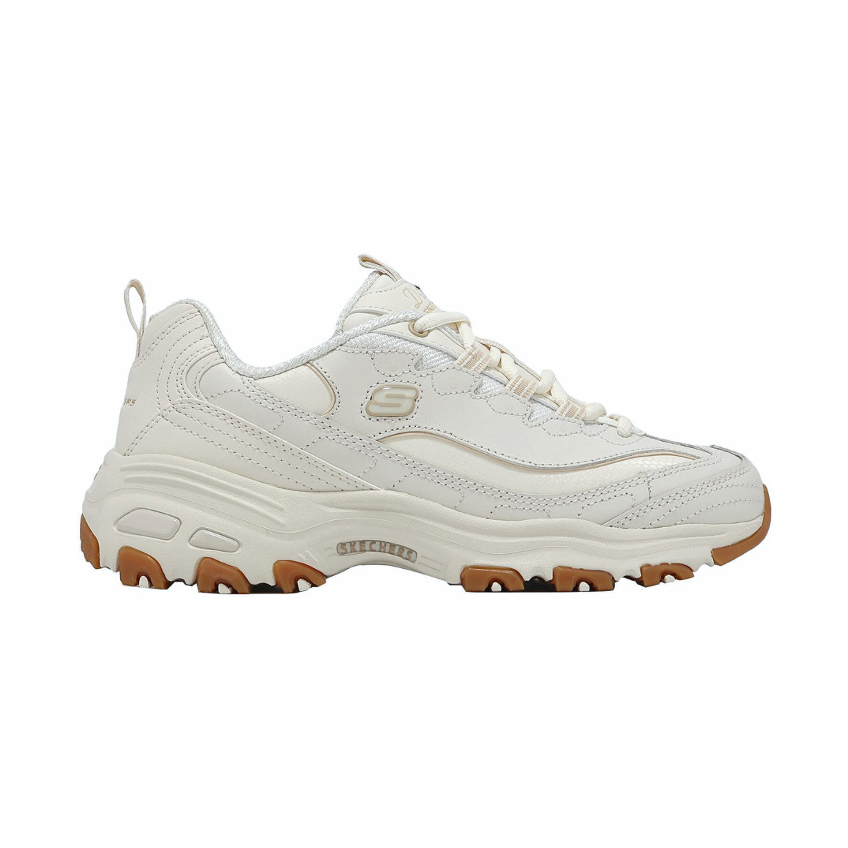 Tenis Skechers D'lites Good Neutral Para Mujer
