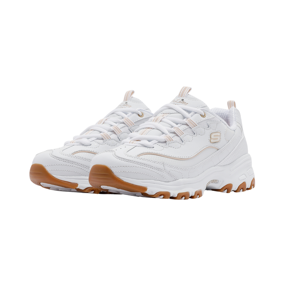 Tenis Skechers D'lites Good Neutral Para Mujer
