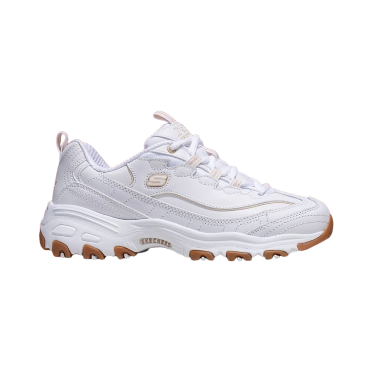 Tenis Skechers D'lites Good Neutral Para Mujer