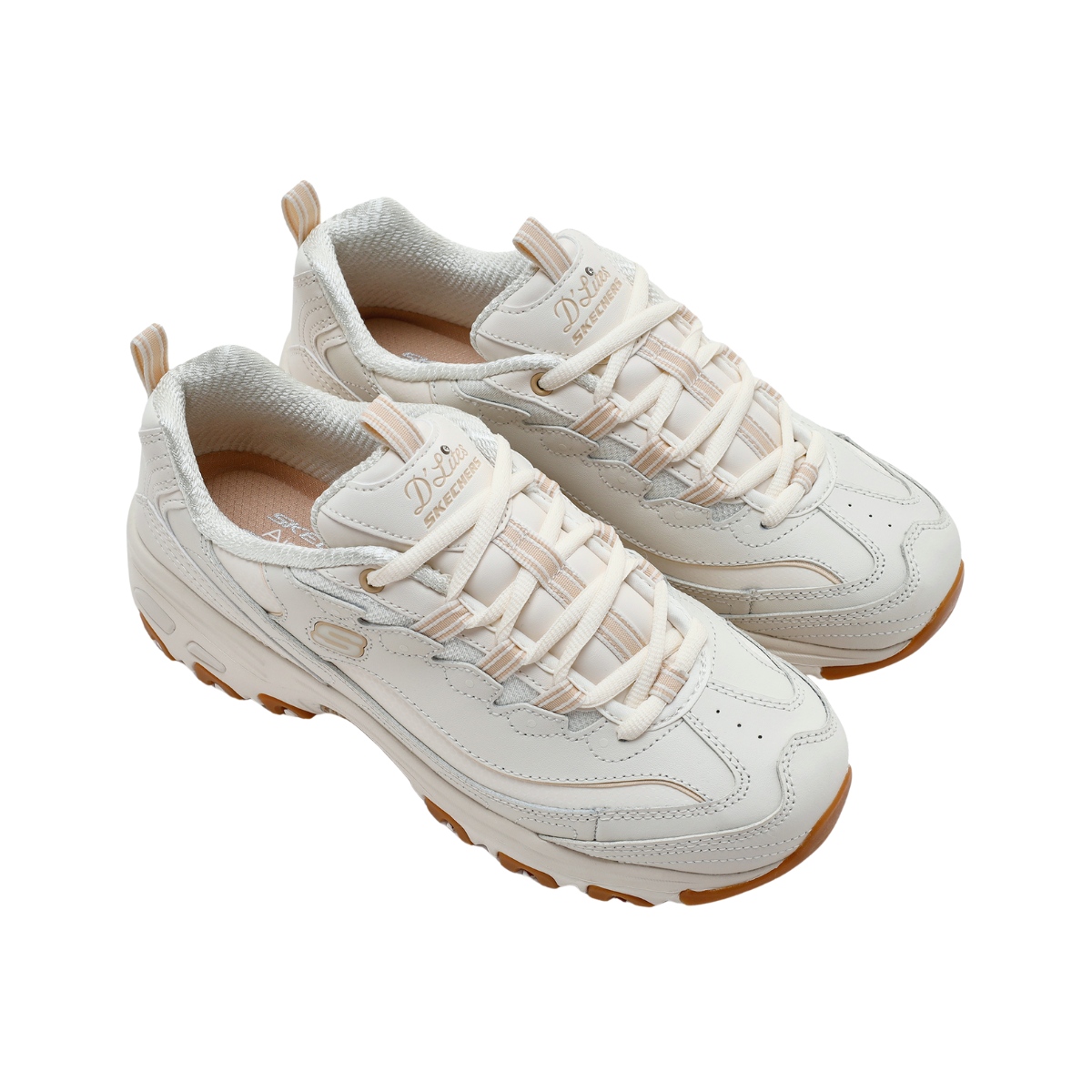 Tenis Skechers D'lites Good Neutral Para Mujer