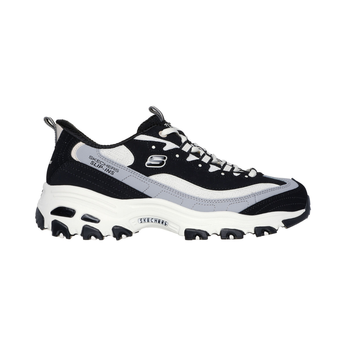 Tenis Skechers Slip-Ins D Lites Smooth Nostalgia Para Mujer