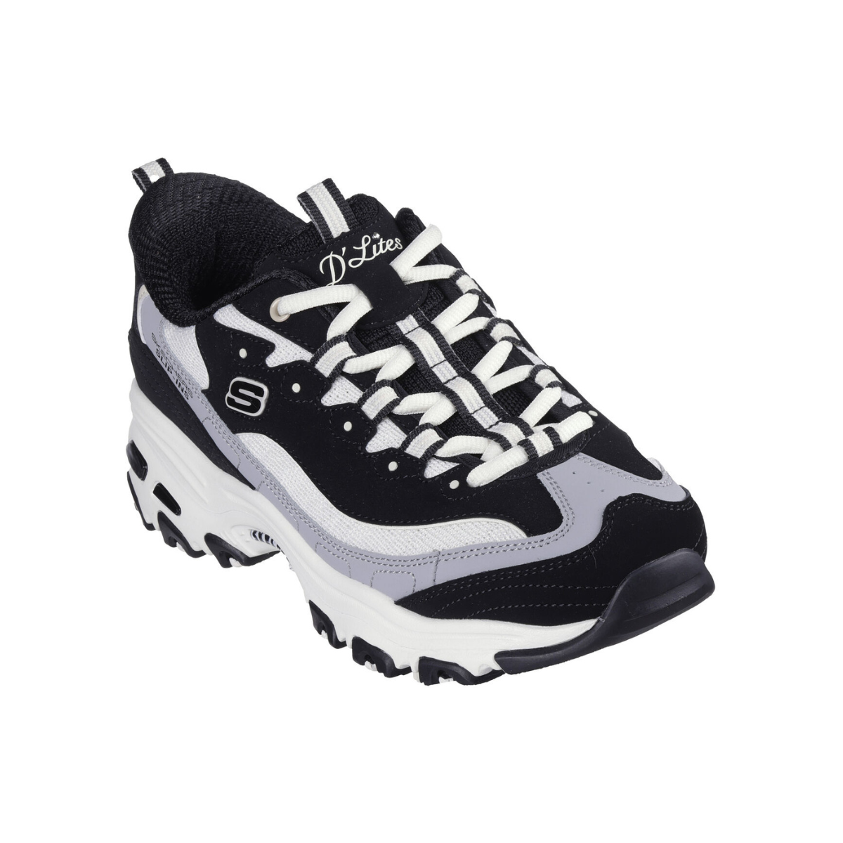 Tenis Skechers Slip-Ins D Lites Smooth Nostalgia Para Mujer