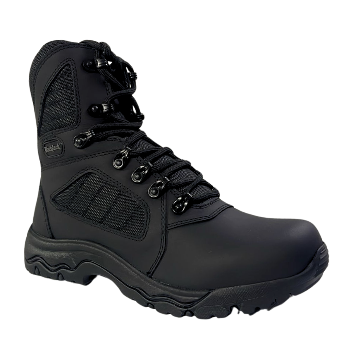 Bota Alta Black Jack Negra Para Hombre