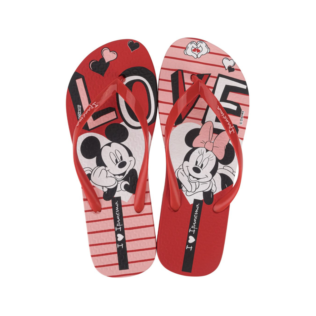 Sandalias Ipanema Mickey E Minnie IV Para Mujer