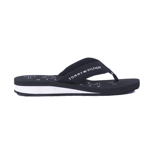 Sandalias Tommy Hilfiger Flag Wedge Flip Flop Para Mujer