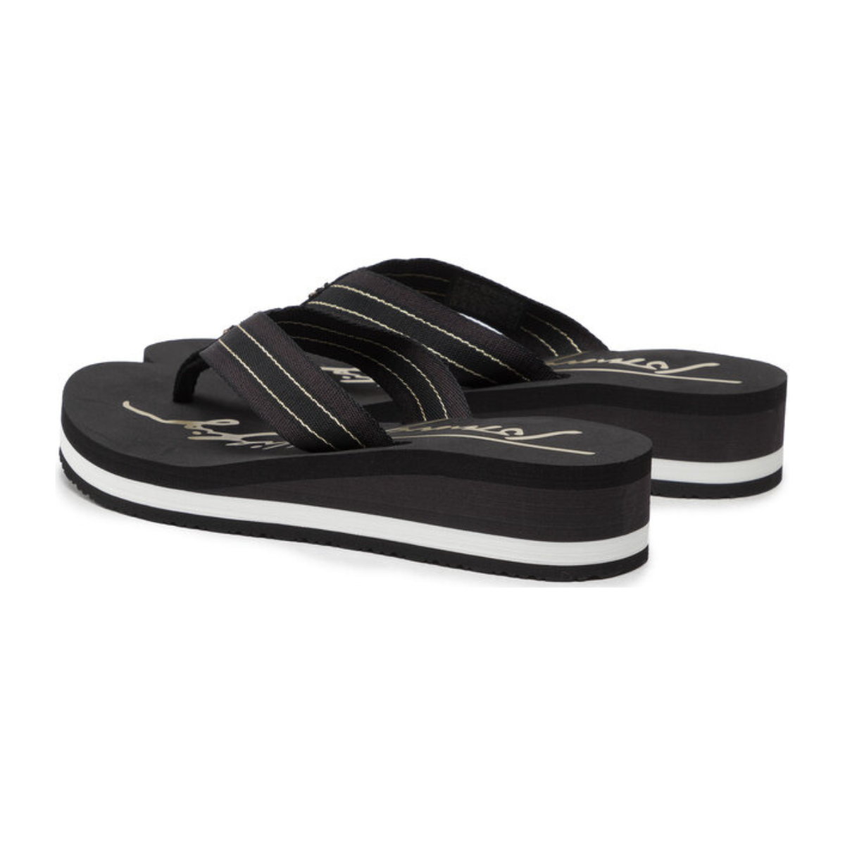 Sandalias Tommy Hilfiger Siganture Beach Para Mujer