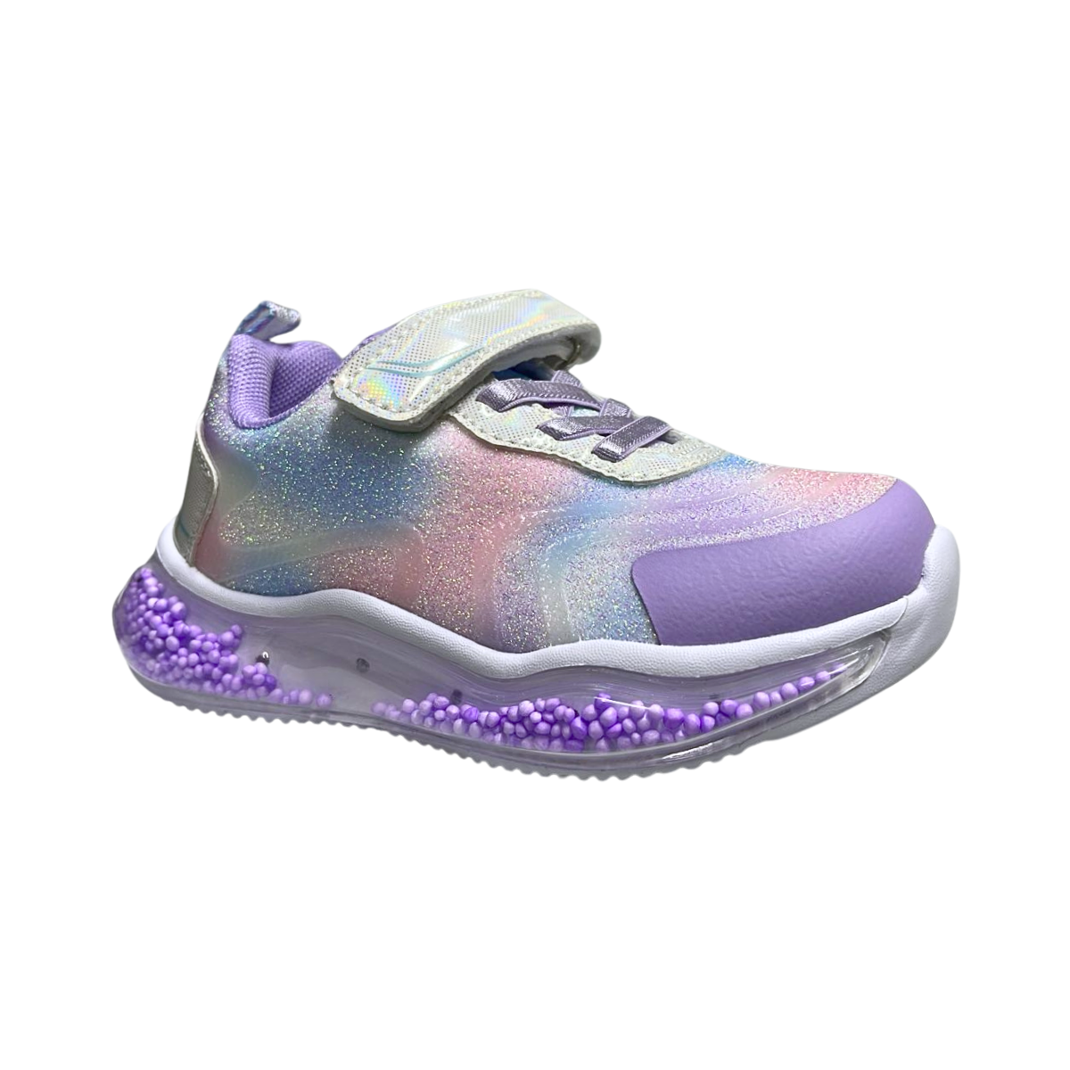 Tenis Gumball Luces 1-25-2 Para Niña