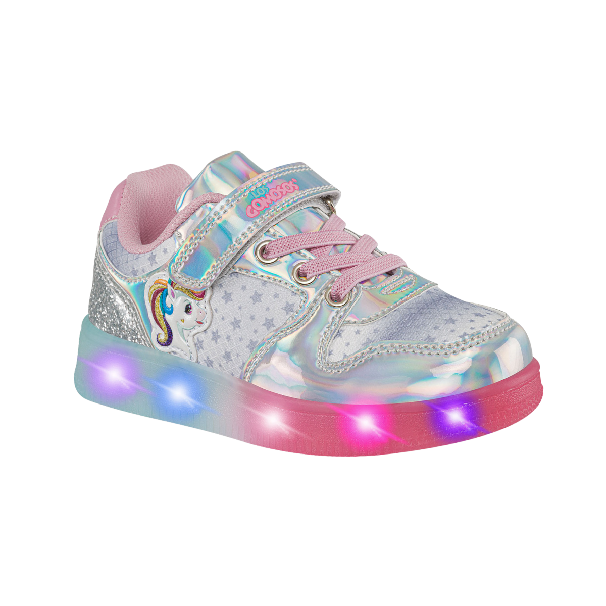 Tenis Los gomosos Crinul Con Luces Para Niñas