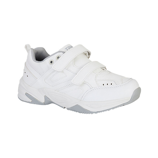 Tenis Colegiales Throwing BTS White Velcro